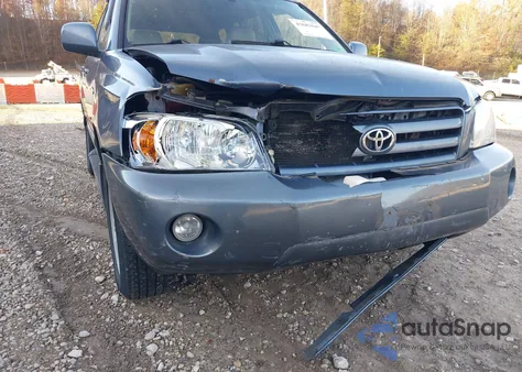 2004 Toyota Highlander Limited V6 from USA, damaged, VIN JTEEP21A940017966
